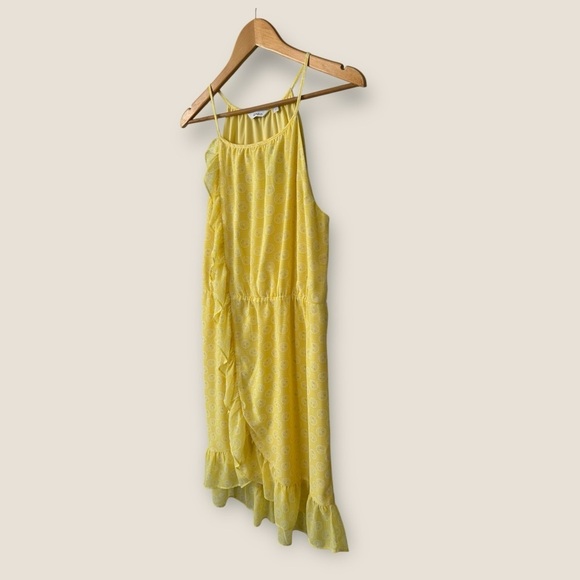 Reitmans Yellow Lemon Summer Ruffle Dress NWT - Picture 6 of 11